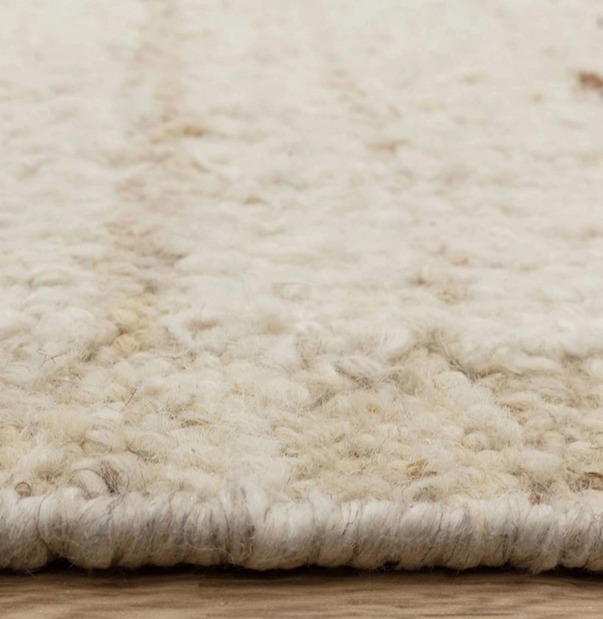 TEPPICH Wohn-/Schlafzimmer Flachgewebe JUMBLE Beige 240x340 cm - Beige, Naturmaterialien (240/340cm) - Novatrend