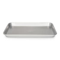 BACKBLECH Silber 34/24/4 cm P03638 - Silberfarben, Metall (24/4/34cm) - Patisse 