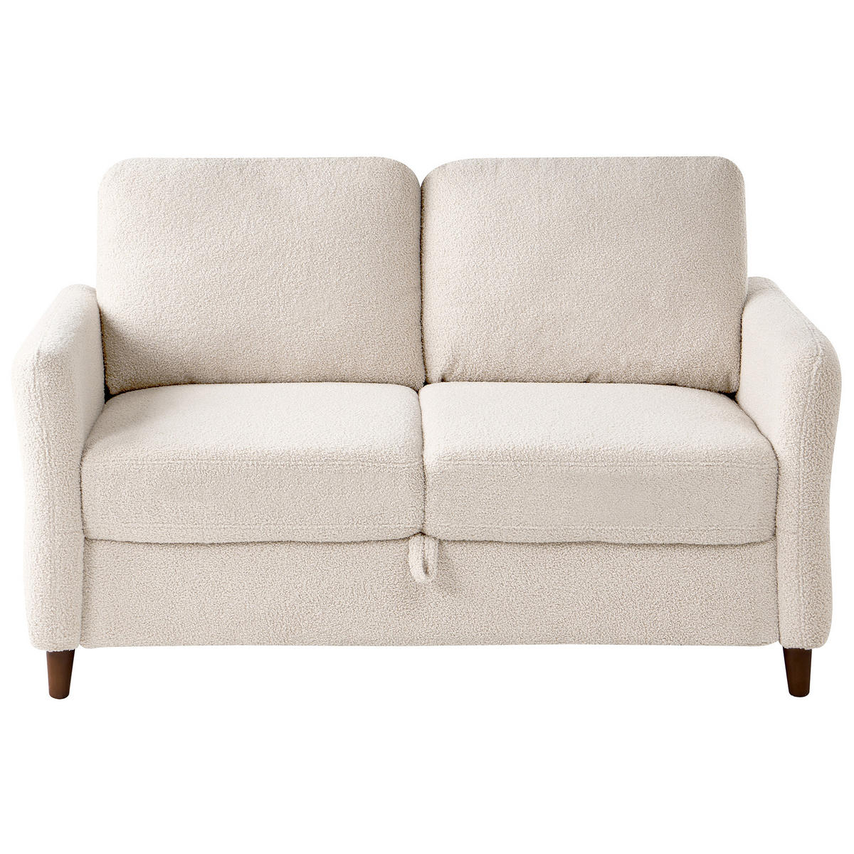 POHOVKA 2-místná Bouclé Béžová Mare - béžová, textil (143/88/77cm) - Beliani