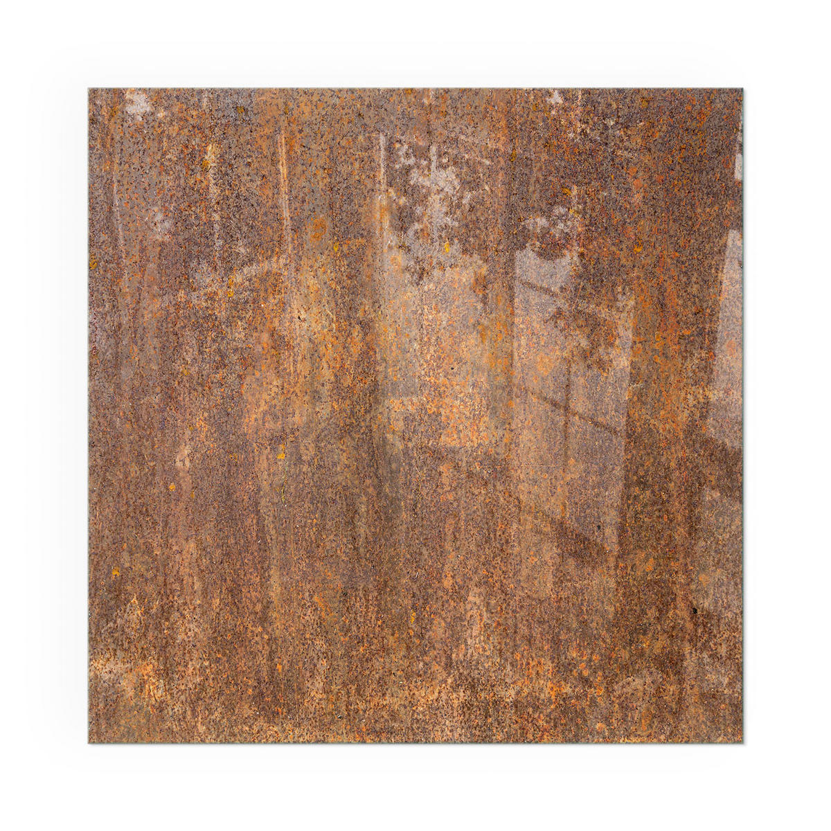 GLASPLATTE für Kamin 60x60 cm - Braun, Glas (60/60/0.4cm) - TULUP