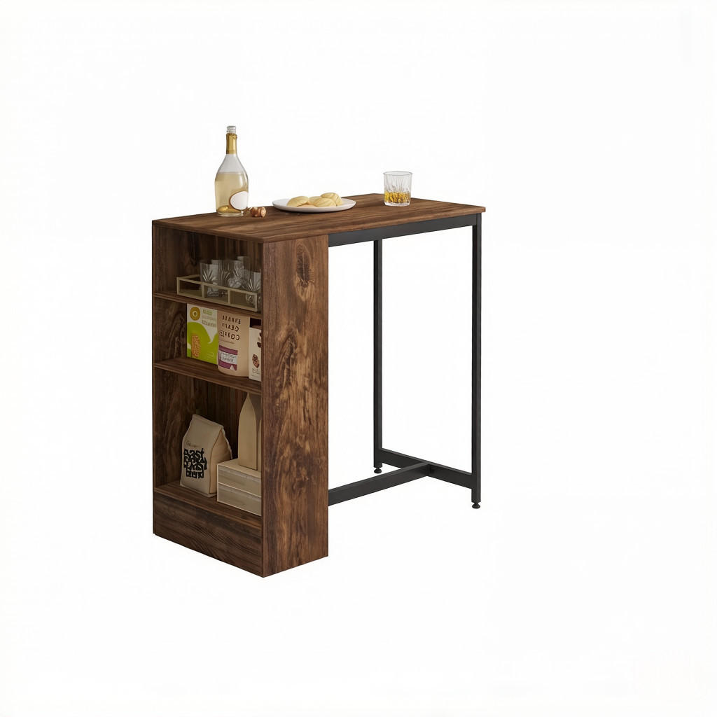 ComfortXL Bartisch Braun 49x91x91 cm