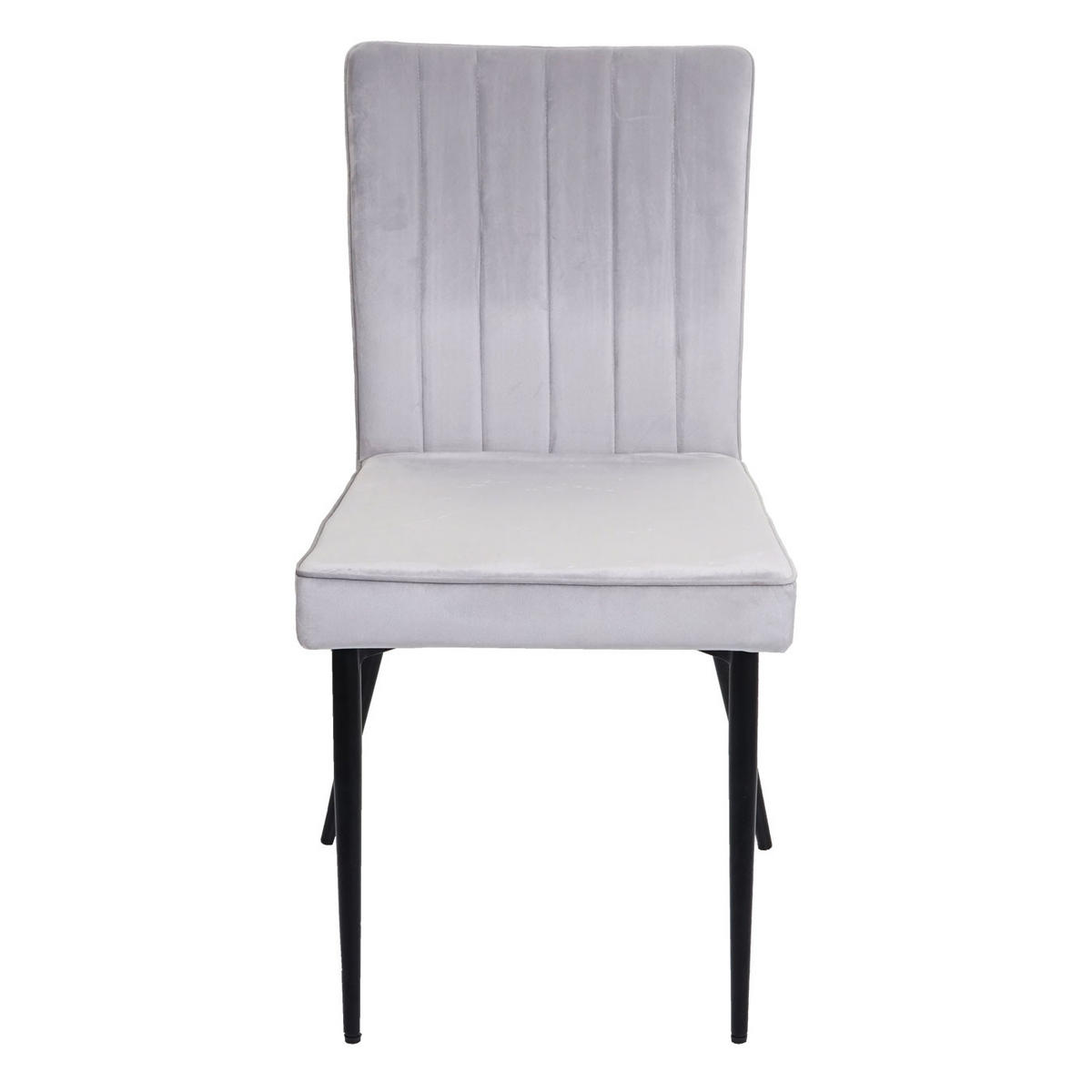 ESSZIMMERSTUHL Hellgrau 2er-Set - Hellgrau, Textil (50/88/64cm) - Jamb