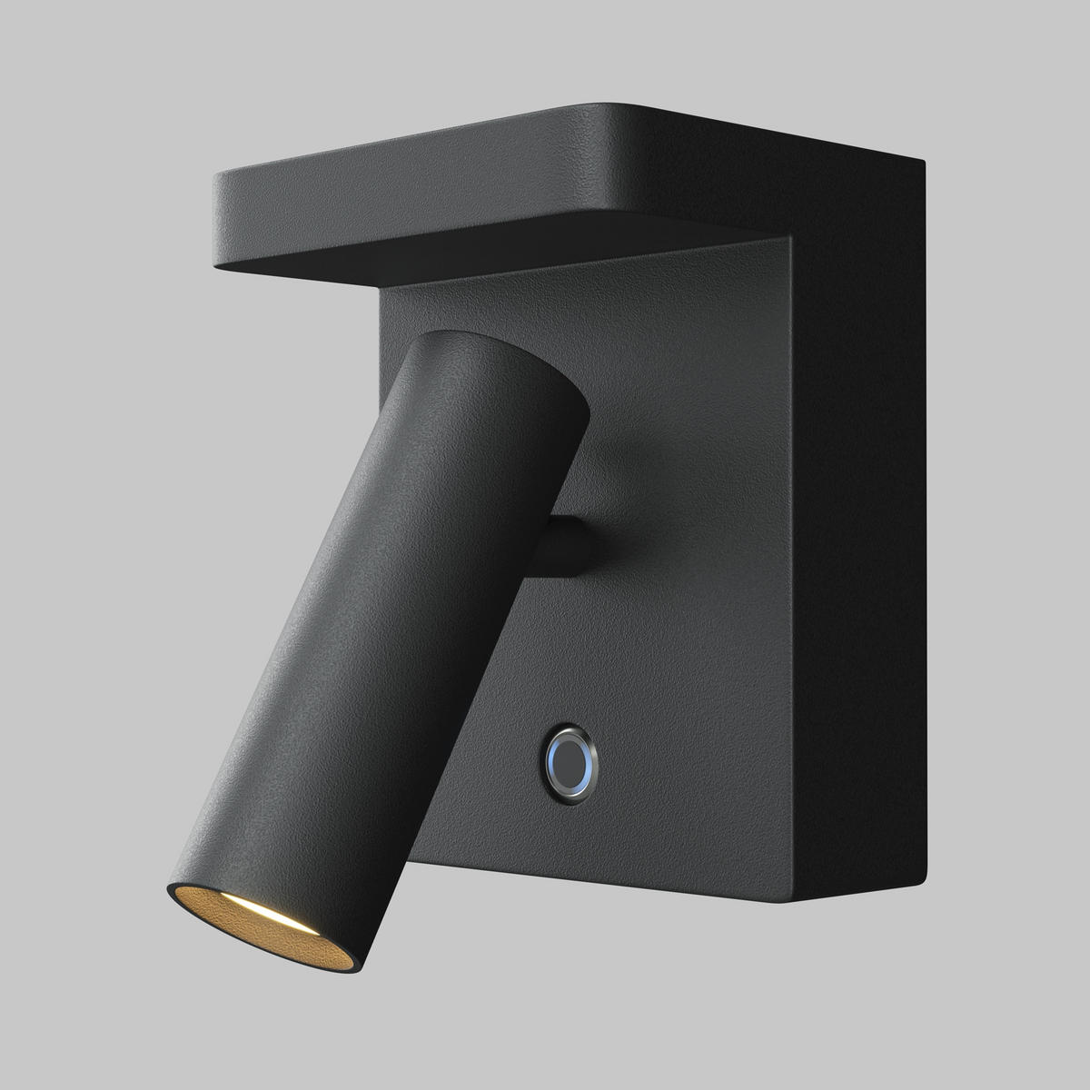 WANDLEUCHTE Aron - Schwarz - 11/9/7 cm - Schwarz, Kunststoff (9/7/11cm) - Maytoni