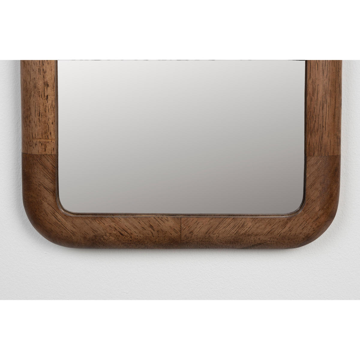 WANDSPIEGEL Nyko Spiegel/ Rechteckig 120x26 cm Braun - Beige, Holz (26/120/2.49cm) - Housecraft Living