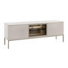 TV-BOARD - 153.4cm x 39cm - MDF - beige - OVILA - Beige, Holz (153.4/56.2/39cm) - Vente-Unique