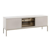 TV-BOARD - 153.4cm x 39cm - MDF - beige - OVILA - Beige, Holz (153.4/56.2/39cm) - Vente-Unique