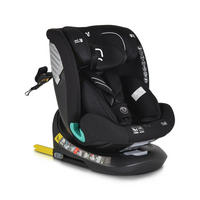 KINDERSITZ i-Size Quill schwarz (40-150cm) Gruppe 0/1/2/3, Isofix, 360° drehbar - Schwarz, Kunststoff (45/69/53cm) - Cangaroo