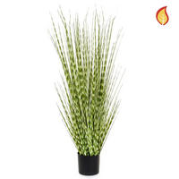 KUNSTPFLANZE Künstliches Gras - Gerda 120 cm - Grün, Kunststoff (137cm) - aplanta