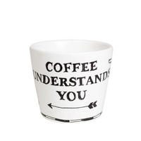 BECHER Kaffee in Schwarz - 150 ml - Multicolor, Keramik (0.2L) - Blond Amsterdam