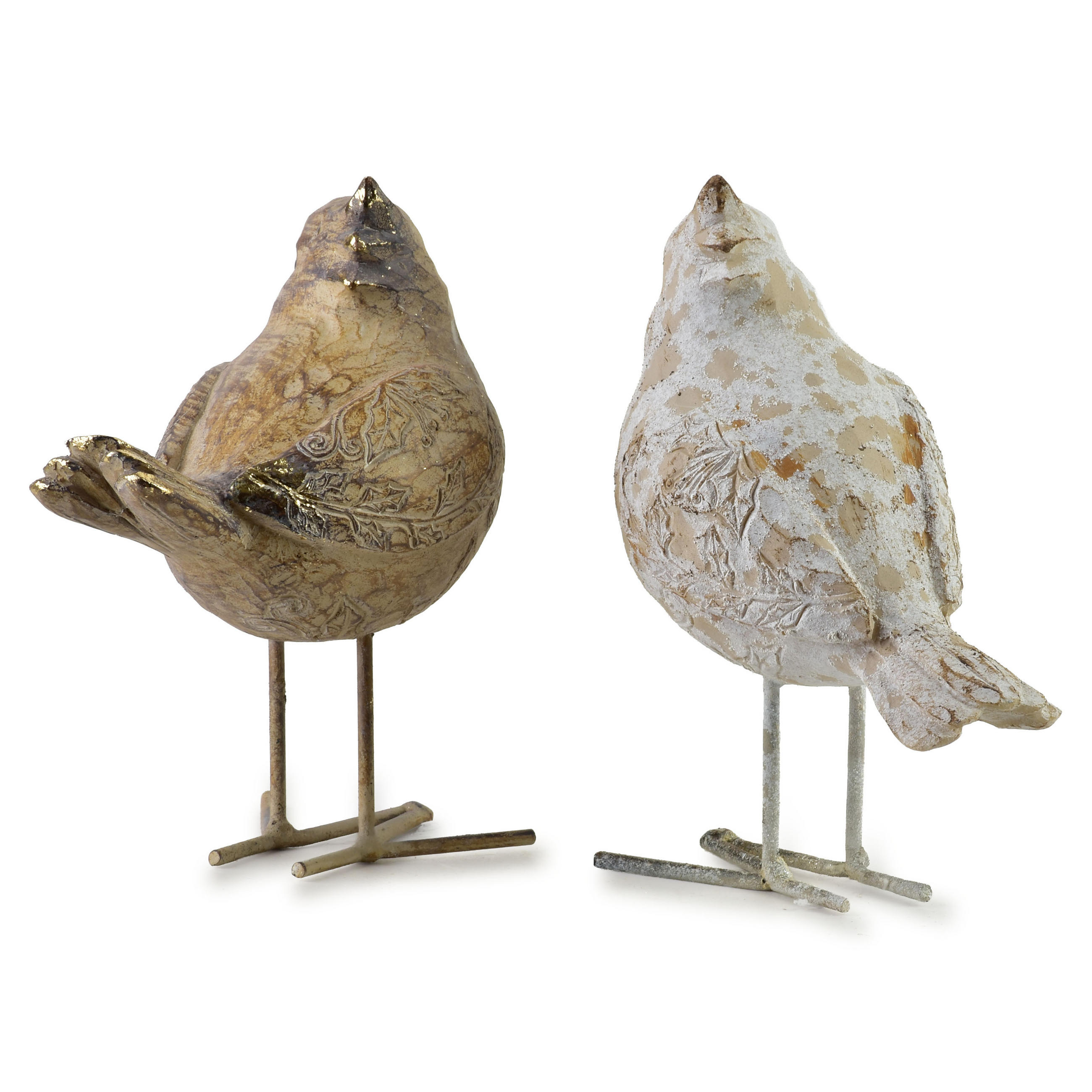 DEKOFIGUR Lila Weiß 14x8x16,5 cm Kunststoff - Weiß, Kunststoff (8/16.5/14cm) - Mondex