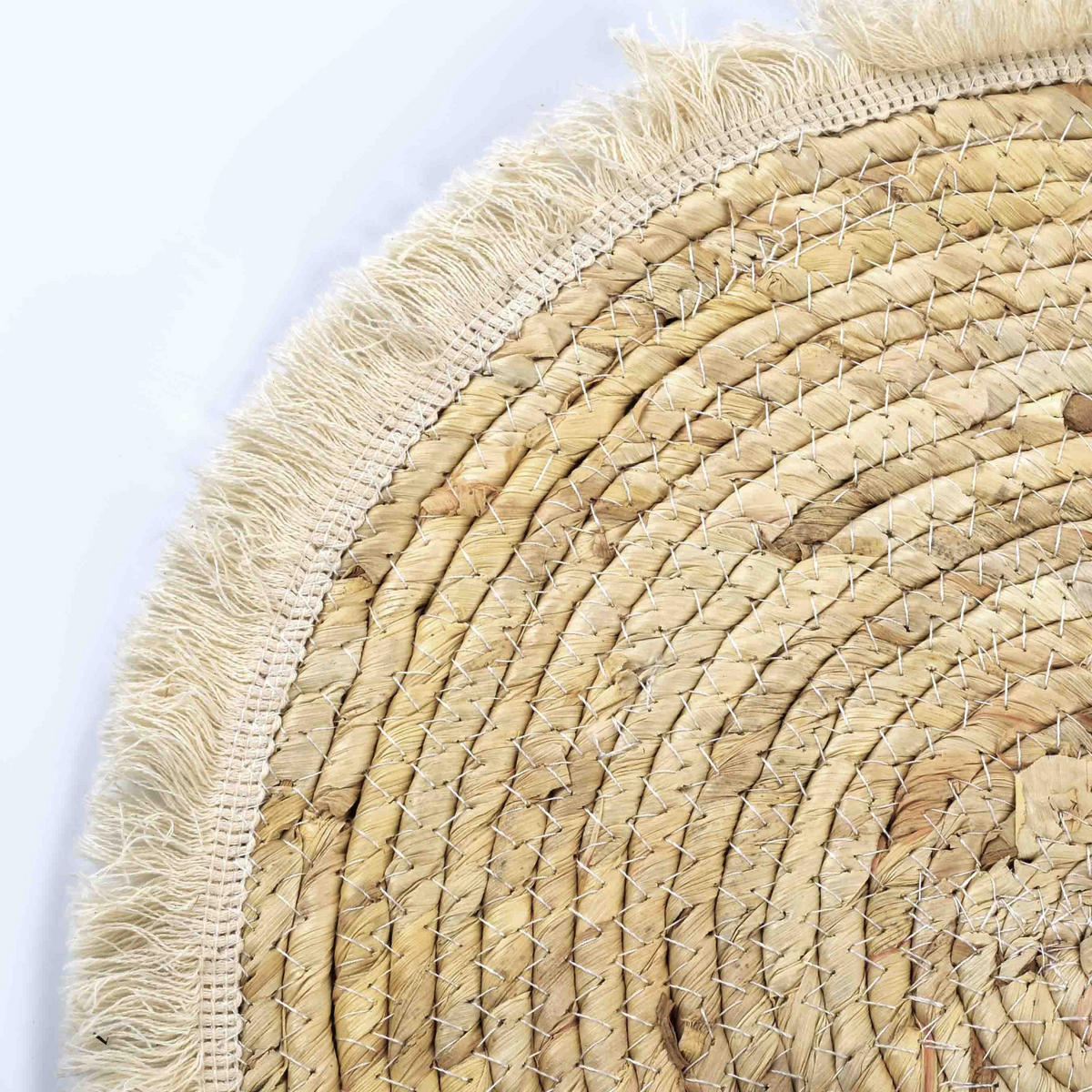 TISCHSET Bali Beige 38/38/0.5 cm Naturmaterial - Beige, Naturmaterialien (38/38/0.5cm) - Mondex