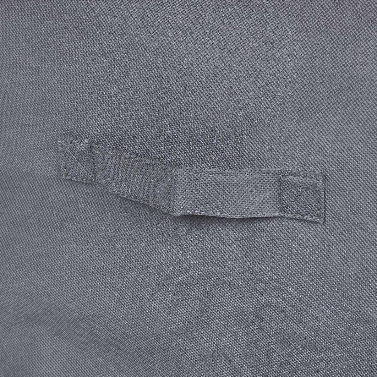 VRECKO na bielizeň - sivá, textil/plast - Relaxdays