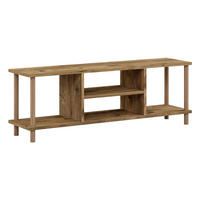 LOWBOARD Ærøskøbing - Naturfarben, Holz/Holzwerkstoff (120/43/29cm) - [en.casa]