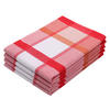GESCHIRRTÜCHER, 4er-Set, 50x70 cm, 100% Baumwolle, Rot - Rot, Textil (50/70cm) - Zollner