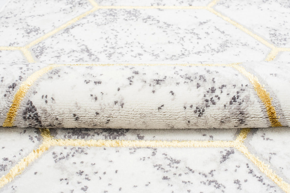TEPPICH SHINE Creme 160/220 cm - Creme, Textil (160/220cm) - Tapiso