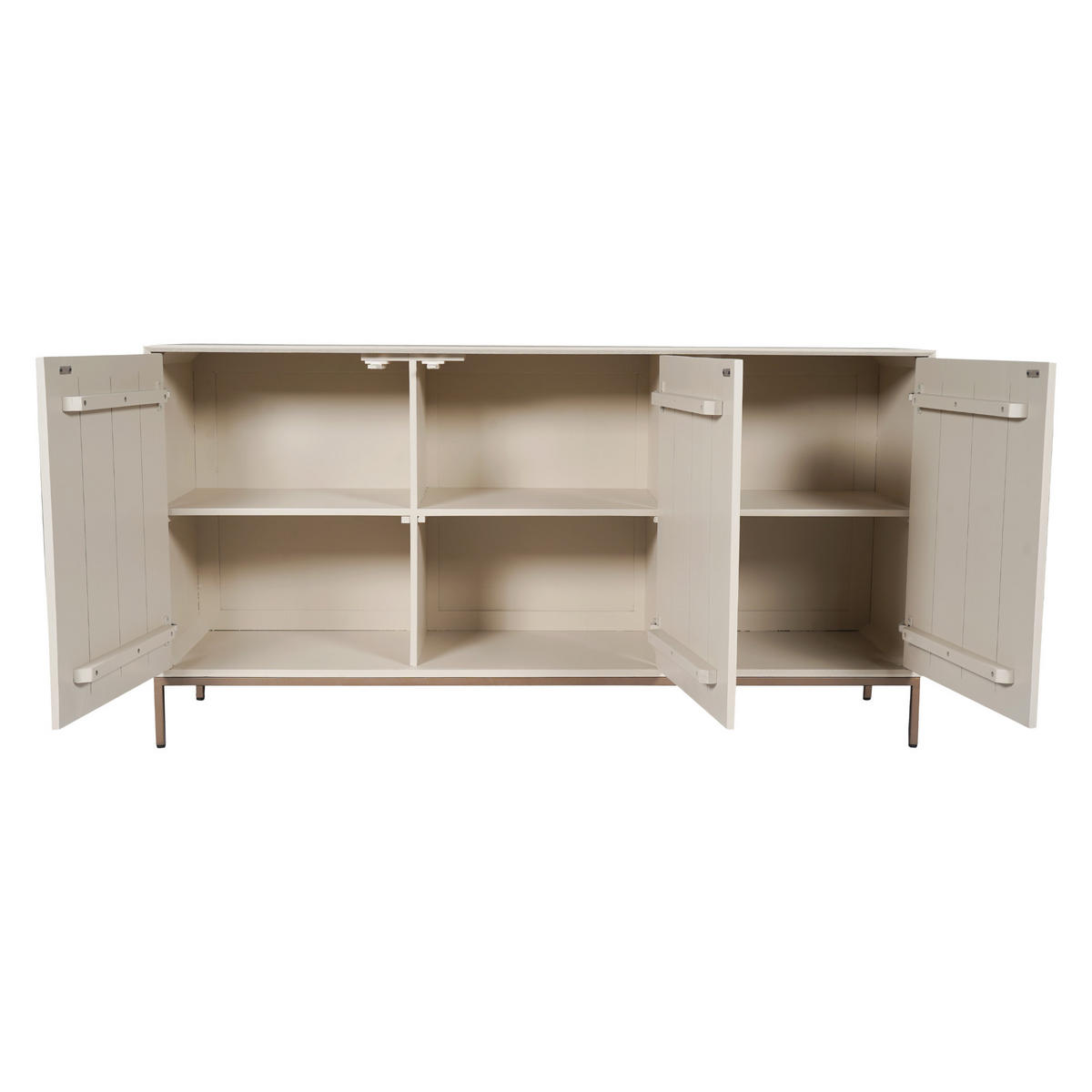 SIDEBOARD Madison Beige 45/165/85 cm - Beige, Holz (165/85/45cm) - Starfurn