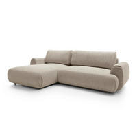ECKSOFA POCKET Beige 270x167x81 cm - Beige, Textil (270/167cm) - FURNLUX