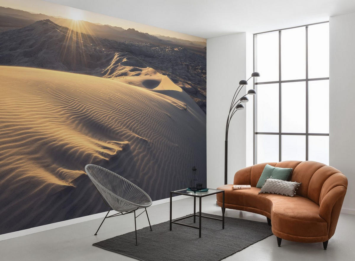 FOTOTAPETE Landschaft 450 x 280 cm - Beige, Papier (450/280cm) - Sanders & Sanders