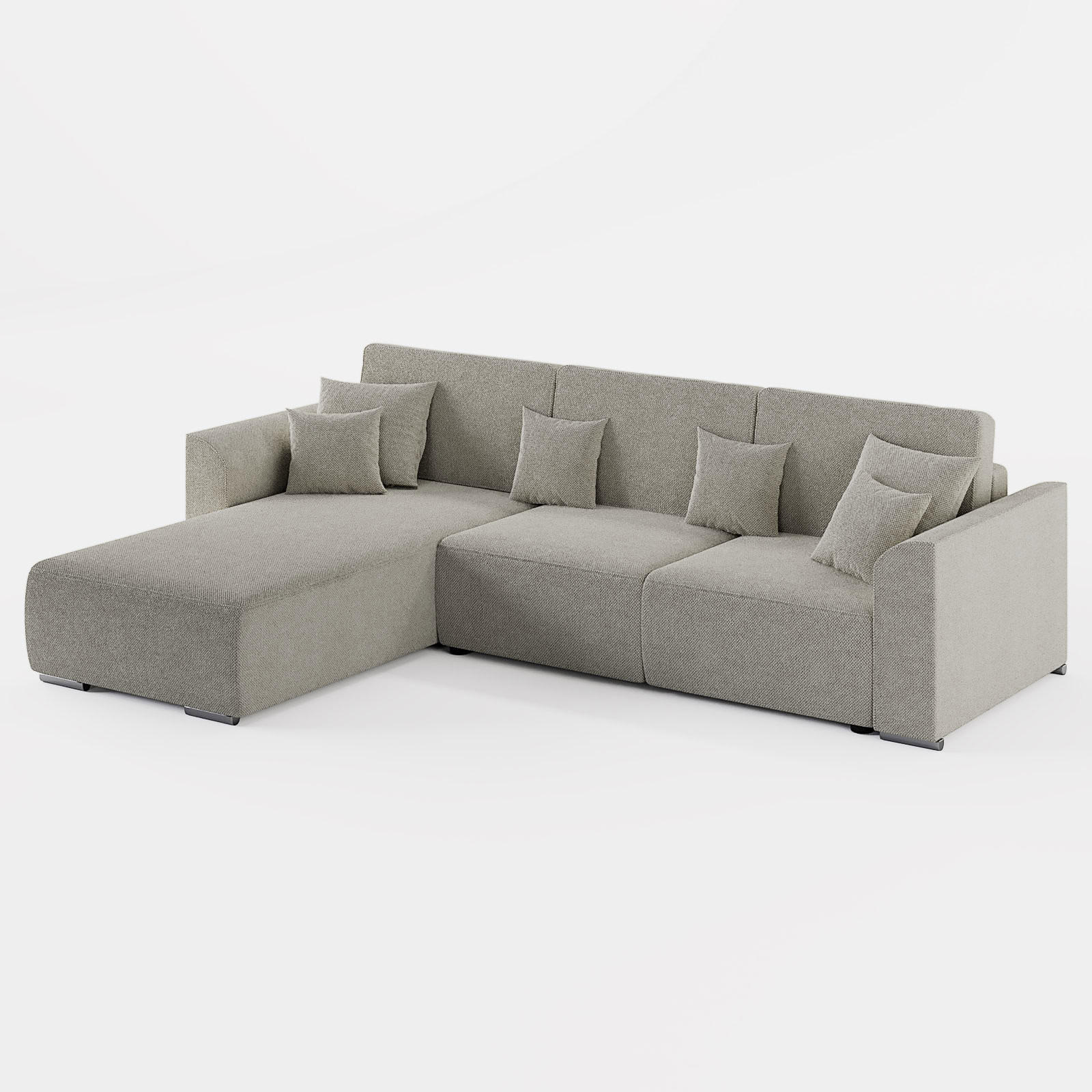 Barchello Ecksofa Beige 293x195 cm