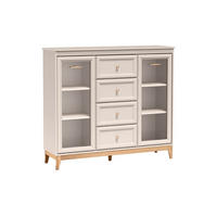 VITRINE Windsor 7 Kashmir - Kaschmir, Holzwerkstoff (141.5/125.5/40.5cm)