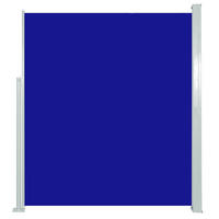 AUSZIEHBARE Seitenmarkise 160x500 cm Blau - Blau, Textil (5/160/500cm) - furnicato