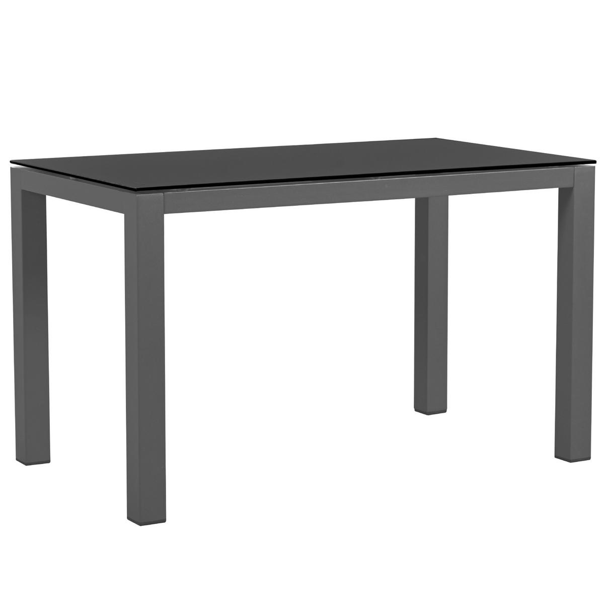 LOUNGESET 5er Grau Eck Mit Beistelltisch & Couchtisch - Grau, Metall - FLIEKS