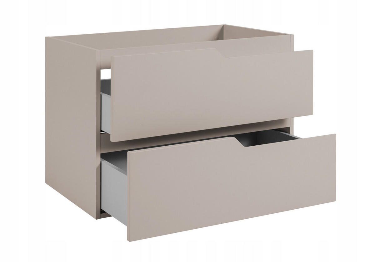 WASCHBECKUNTERSCHRANK MODERN 160 cm mit Arbeitsplatte Farbe: Eiche Craft - Kaschmir - Kaschmir/Eichefarben, Holzwerkstoff (160/57/46cm) - Rodan