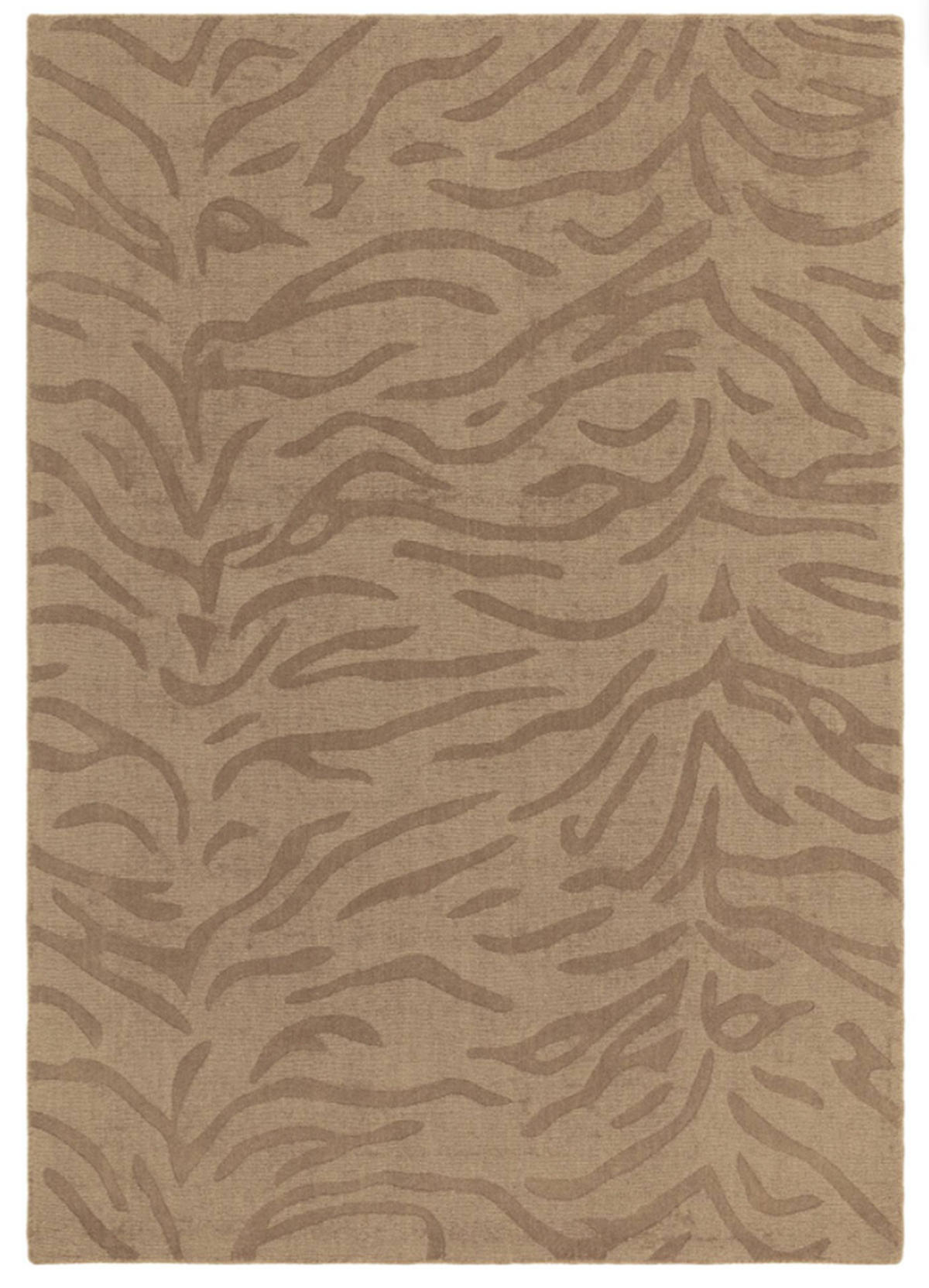 TEPPICH modern Flachgewebe MILL Braun 160 x 230 cm - Braun, Naturmaterialien (160/230cm) - Novatrend