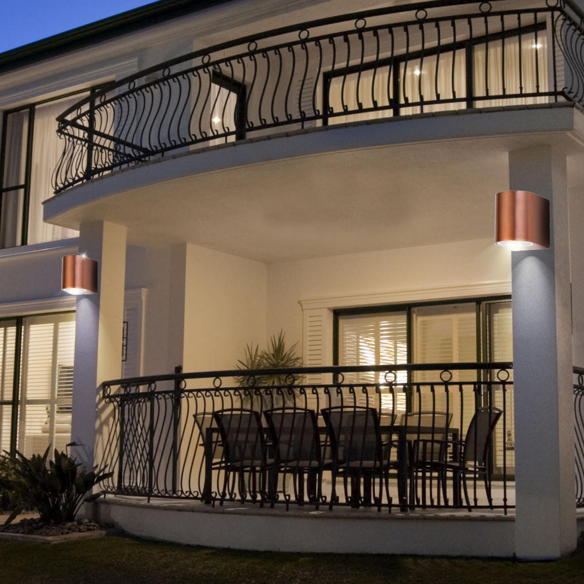 WANDSTRAHLER Kupfer Aluminium - Kupferfarben, Metall (6.5/8/9.4cm)