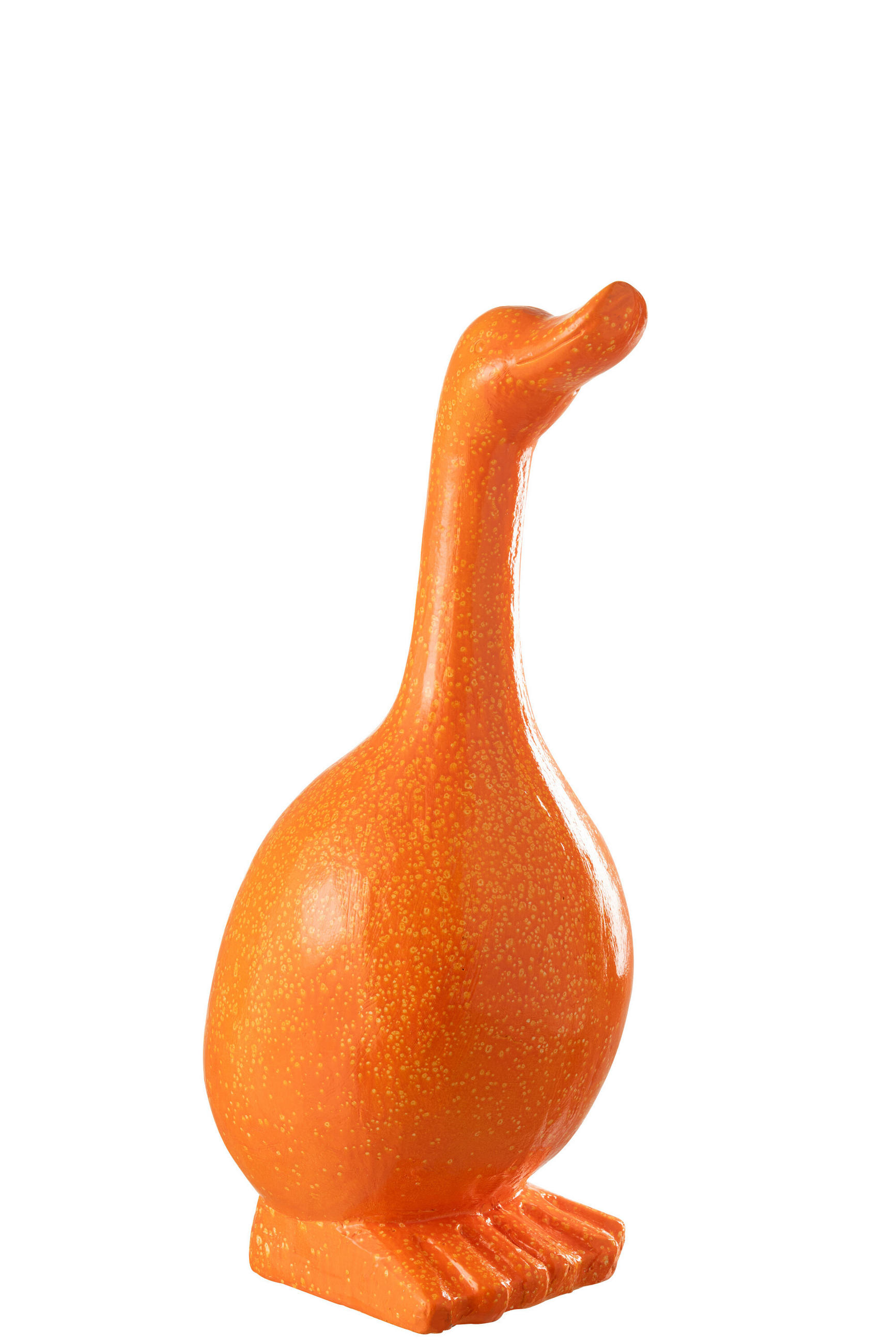 DEKO-OBJEKTE GANS - Polyresin - Orange - Orange, Glas/Naturmaterialien (25/60/31cm) - J-Line