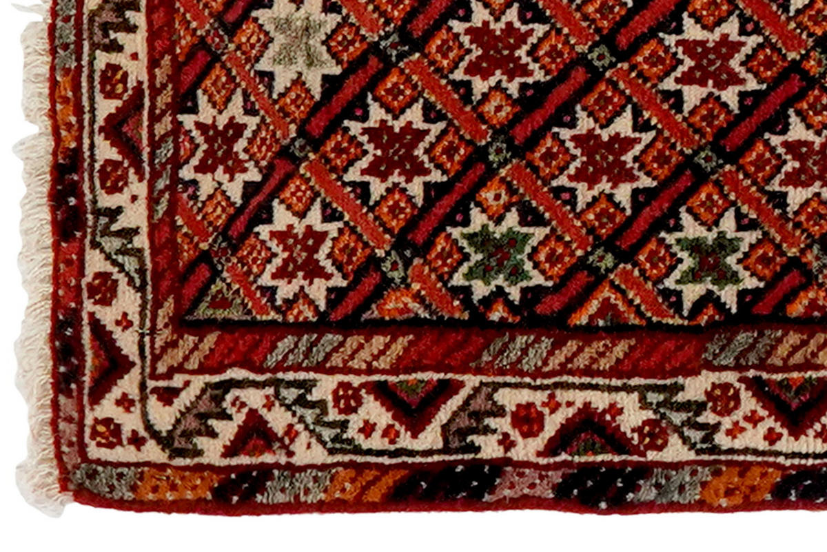 TEPPICH Gashgai Mehrfarbig 55/58 cm Schurwolle - Multicolor, Textil (58/55cm) - Looma