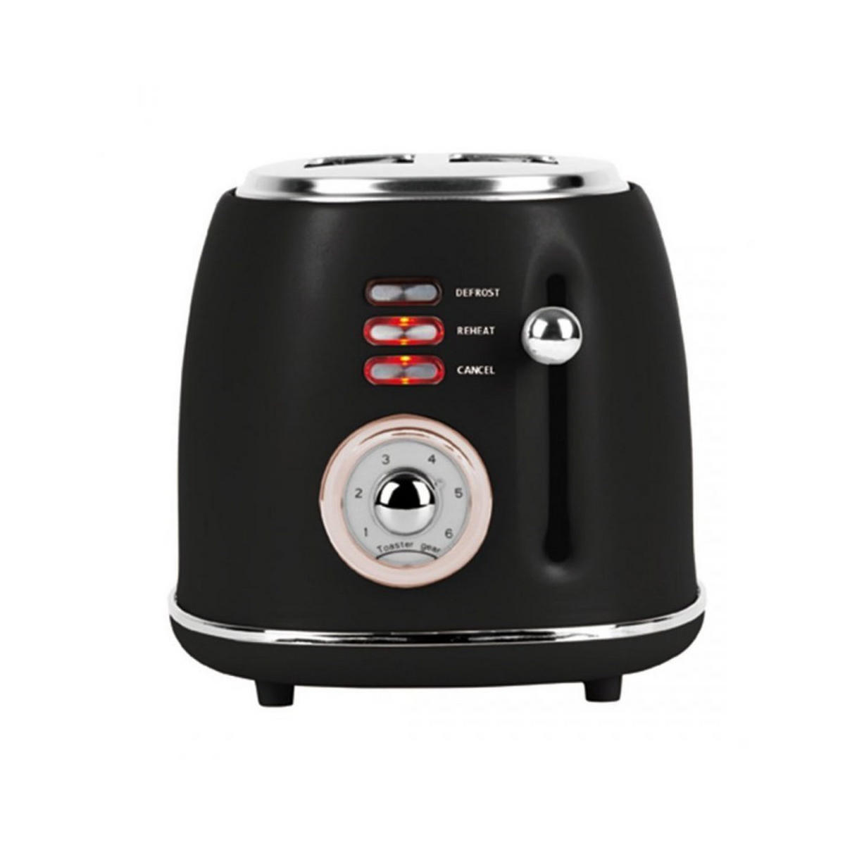 TOASTER Schwarz 30/15/20 cm BH9517 - Schwarz, Kunststoff (15/20/30cm) - Berlinger Haus