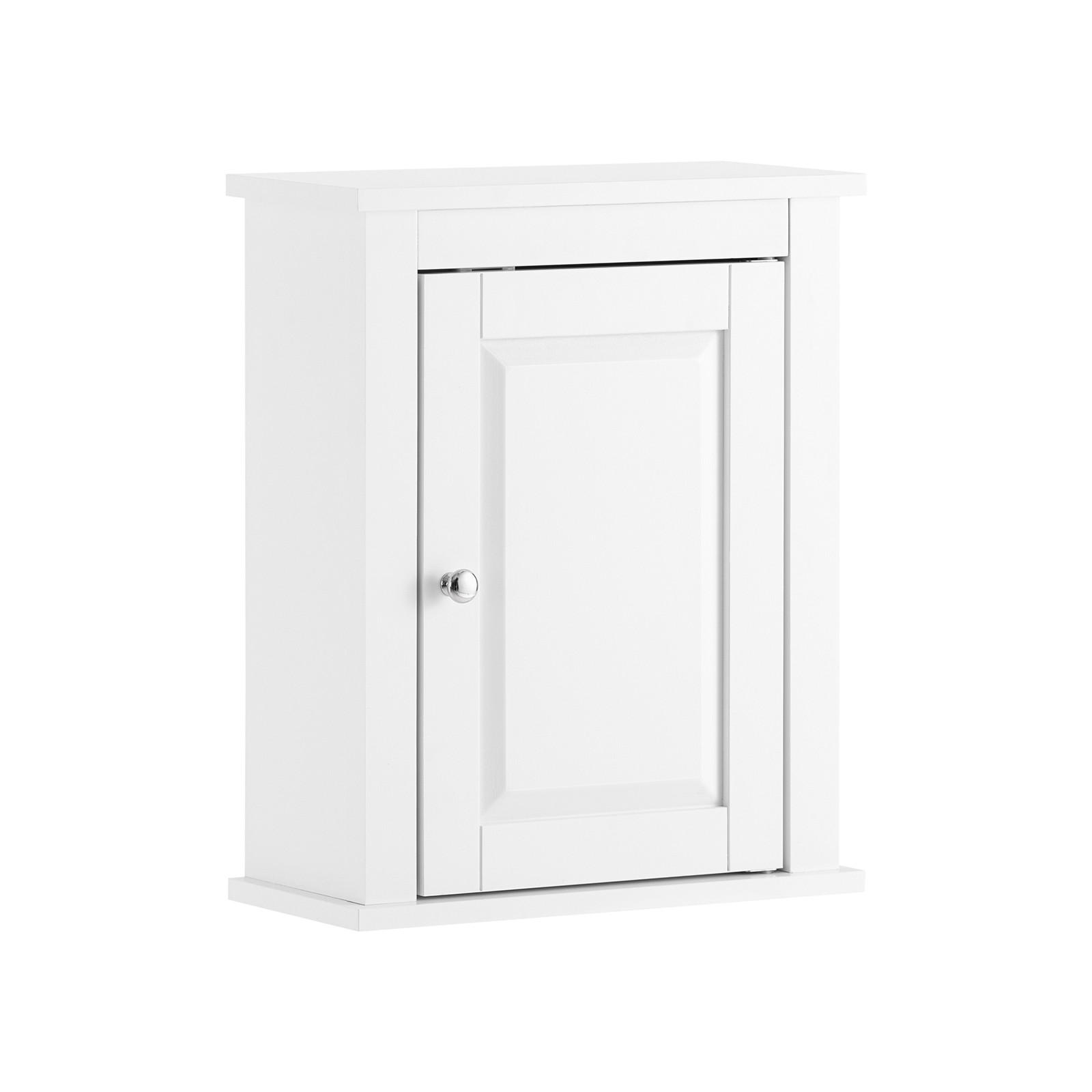 HÄNGESCHRANK Weiß - Weiß, Holzwerkstoff (40/49/18cm) - SoBuy