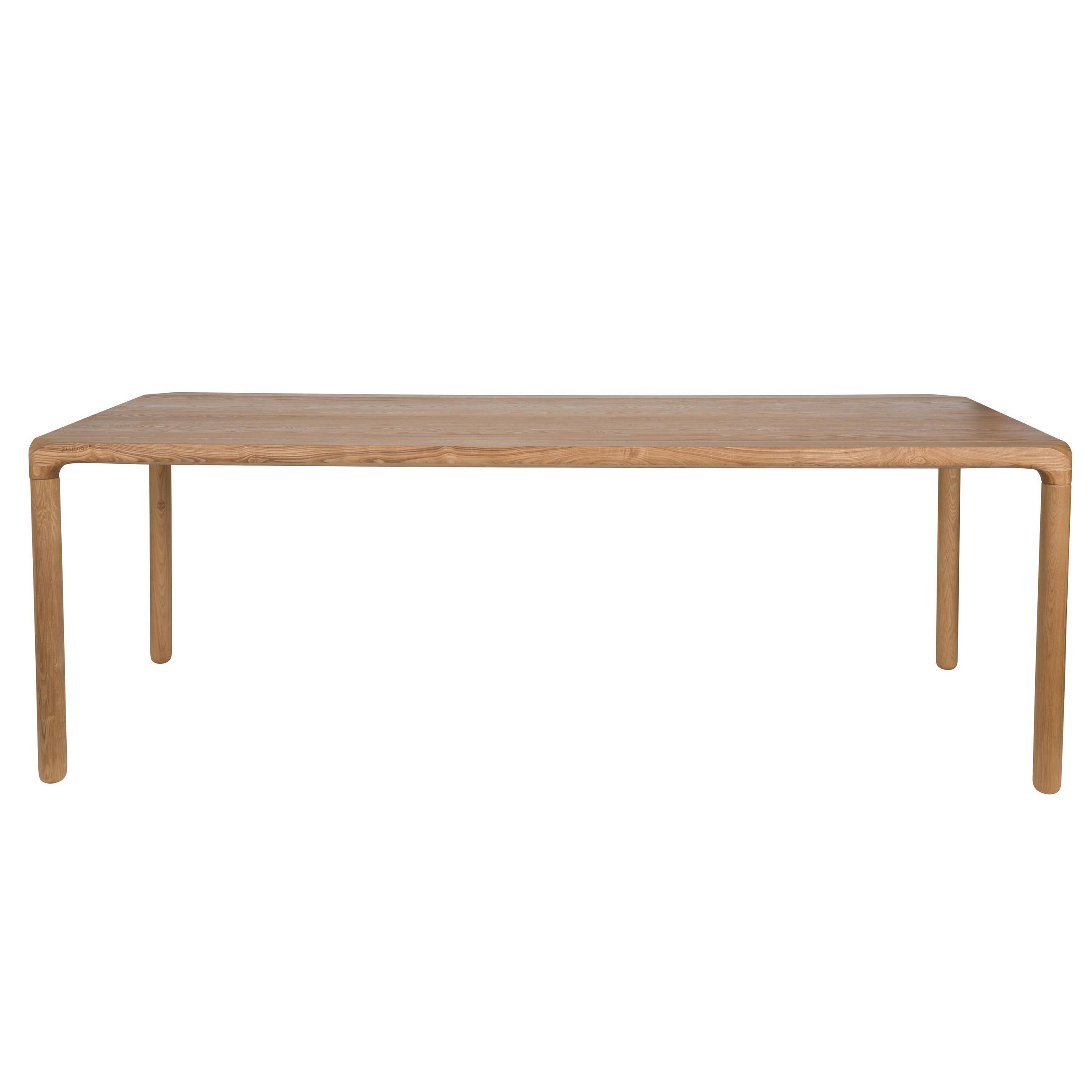 ESSTISCH Storm 220x90 cm Natural - Naturfarben, Holz (220/90/75cm) - Zuiver