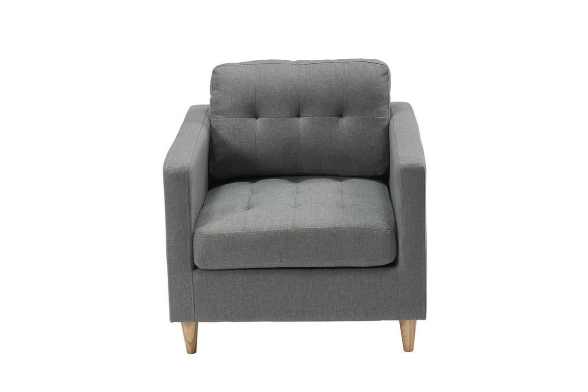 SESSEL grau - Grau, Holz (80/82/84cm) - ebuy24
