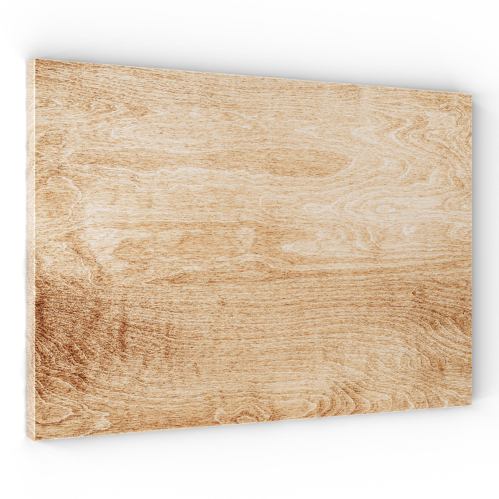 MAGNETTAFEL MetalBoard, MASSIVHOLZ 60×40 cm - Braun, Metall (60/40/1.8cm) - ALLboards