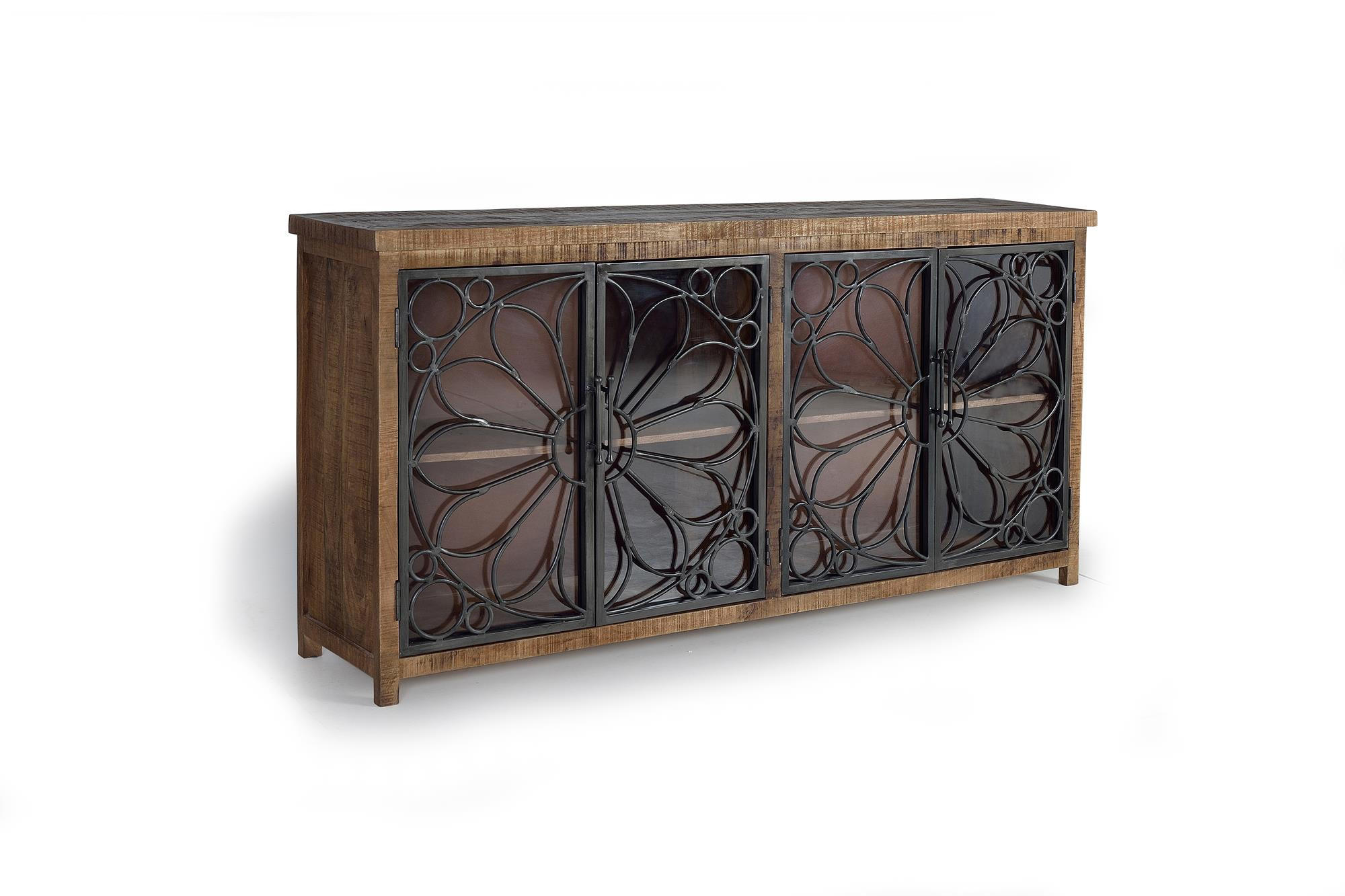 Giner y Colomer Sideboard Braun 40x95x190 cm