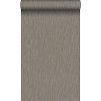 TAPETE 3D Grasmuster Leinen-Optik 53 cm x 10.05 m - Braun, Papier (53/1000cm) - Origin Wallcoverings