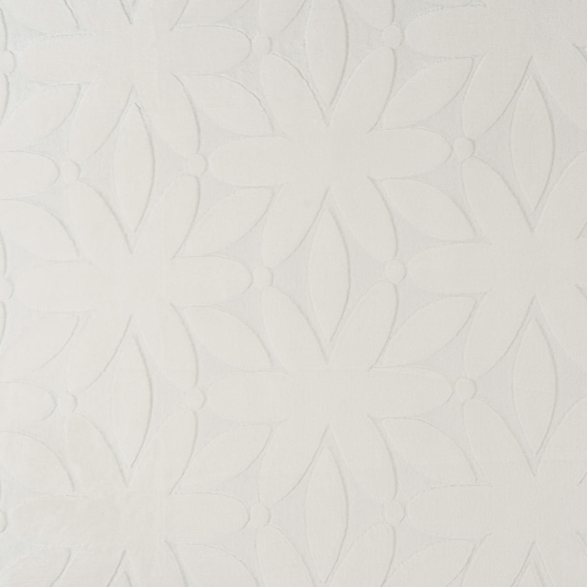 KOBEREC Krémově bílý 160 cm Hood - bílá/krémová, textil (160/160cm) - Beliani