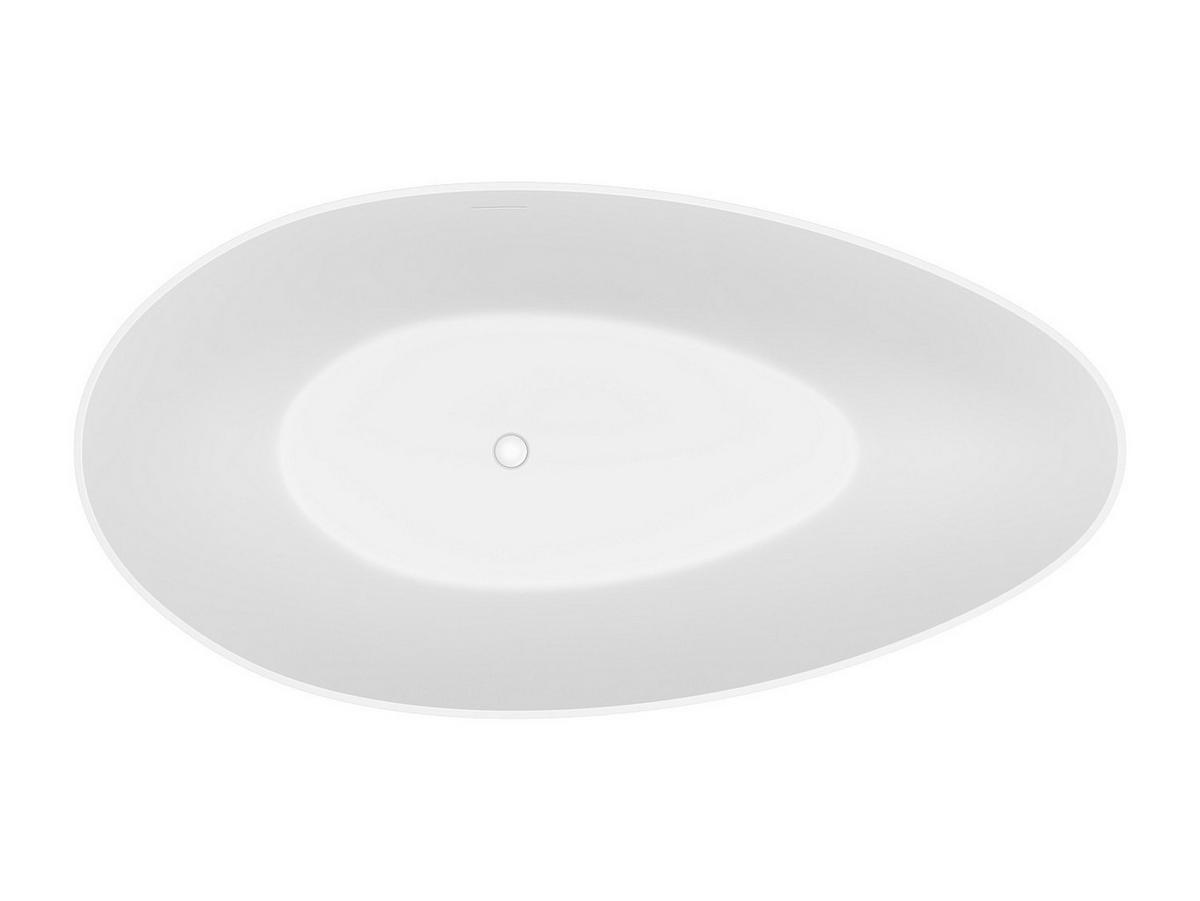 FREISTEHENDE Badewanne - 1 Person - Acryl - Weiß - - Weiß, Kunststoff (160/58/82cm) - Vente-Unique