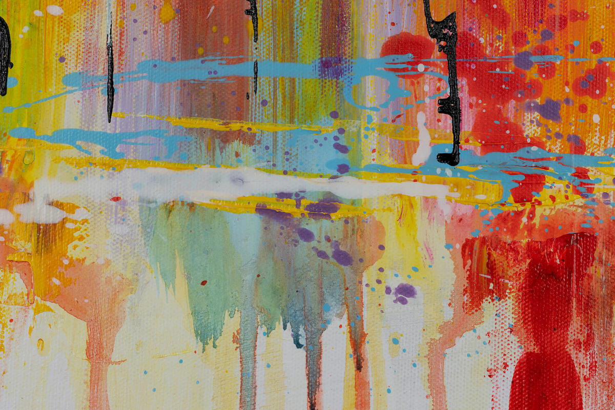 ACRYLBILD HANDGEMALT 120/60 cm - Grau, Holz/Textil (120/60cm) - KUNSTLOFT