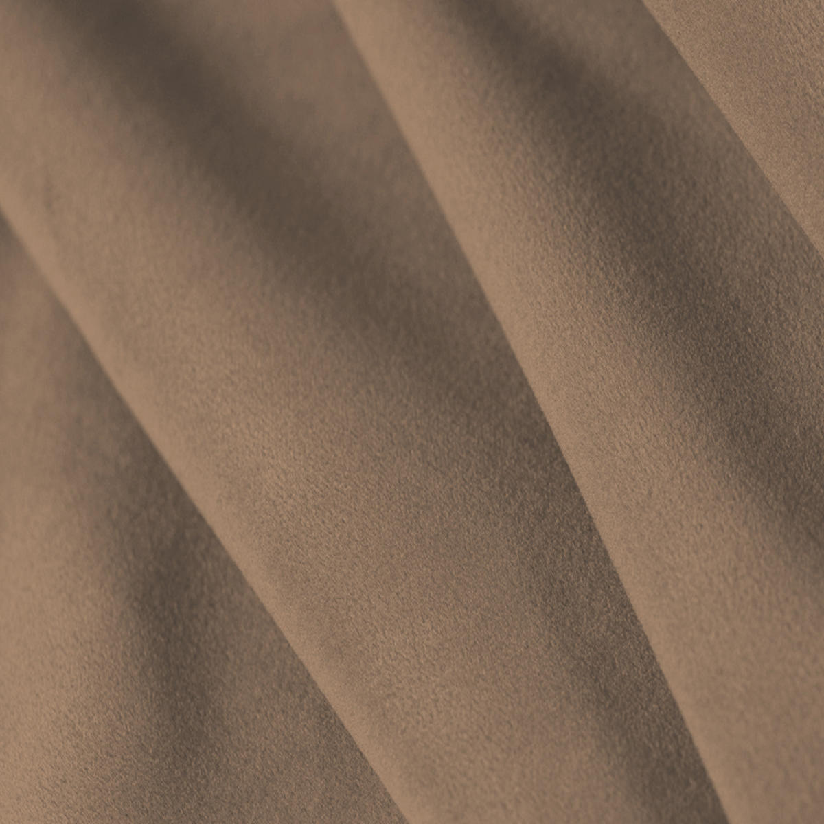 ECKSOFA Valencia L Form Samtstoff Braun - Braun, Textil (229/229cm) - Sofa Dreams