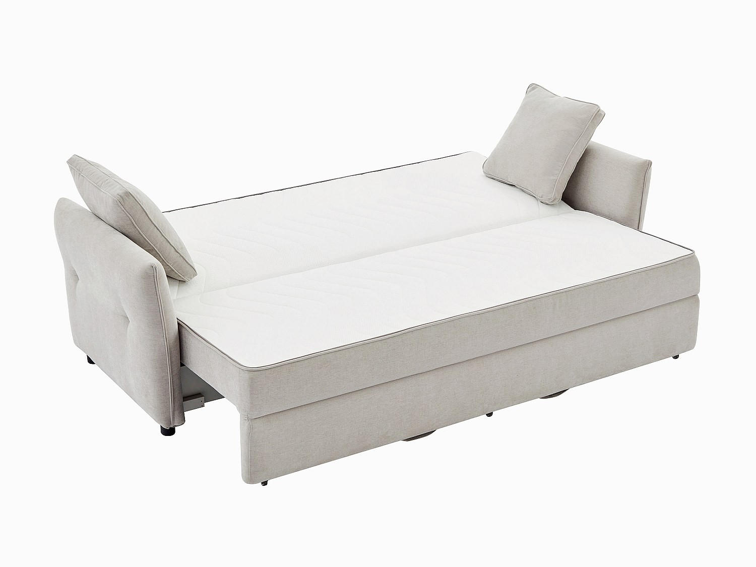 Vente-Unique Schlafsofa Beige 220x92x87 cm
