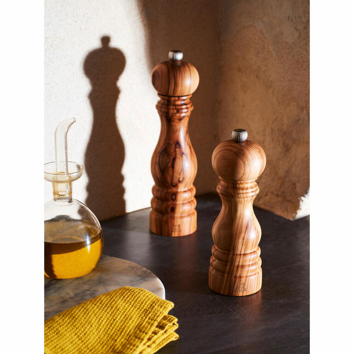 PFEFFERMÜHLE Paris 18cm Olivenholz Stahlmahlwerk - Braun, Holz (5.9/18/5.9cm) - PEUGEOT