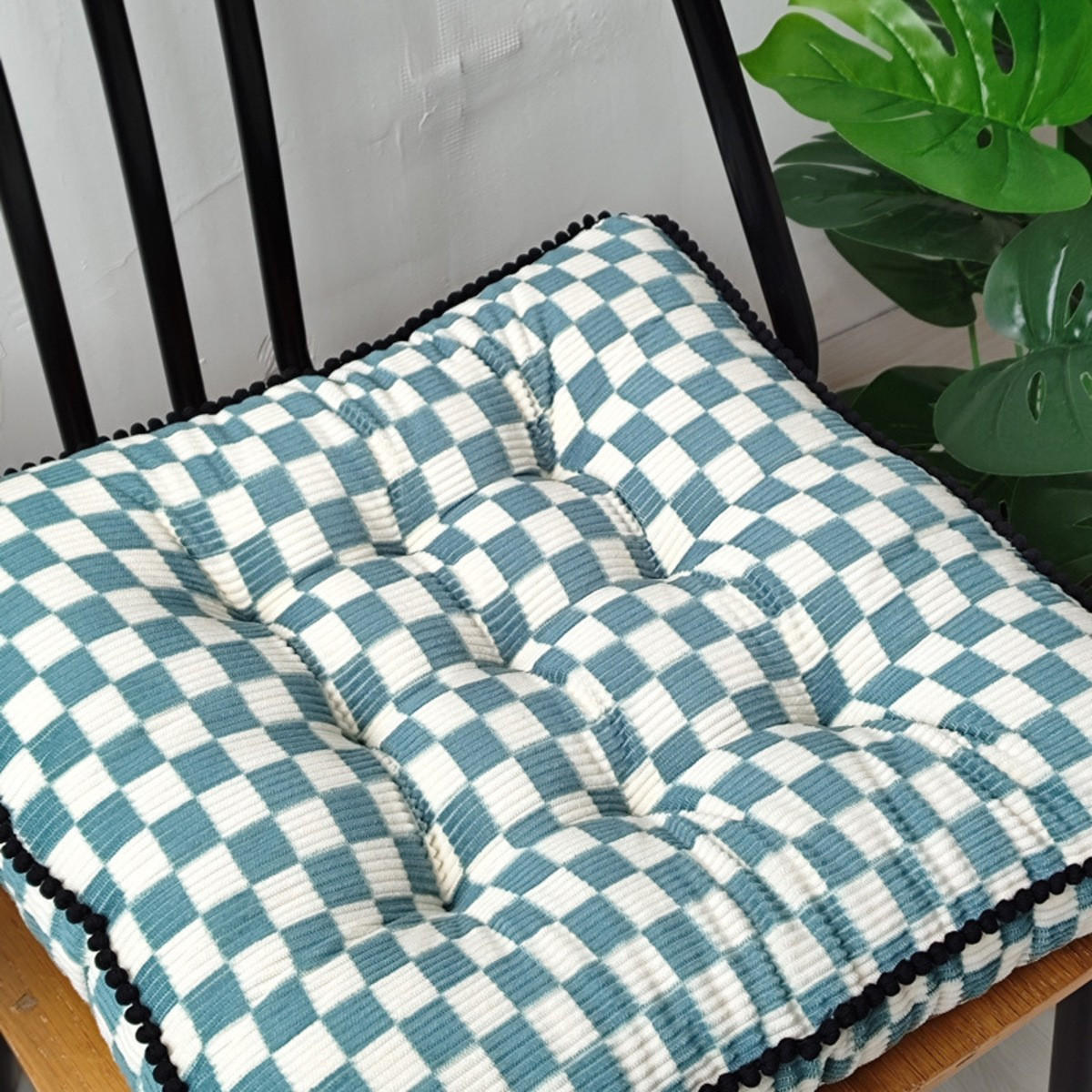 GARTENHOCKERAUFLAGE 42/42/9 cm - Grün, Textil (42/9/42cm) - Authentics