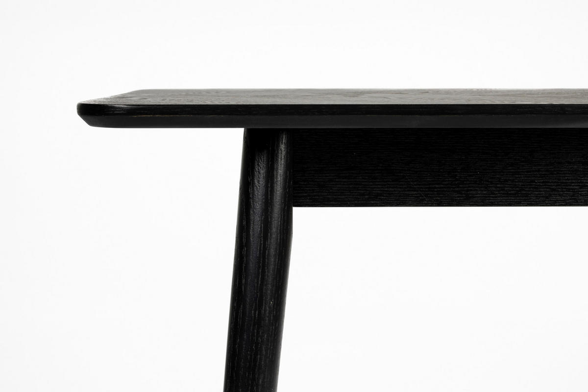 COUCHTISCH Fabio - Schwarz - 60/120/40 cm - Schwarz, Holz (60/120/40cm)