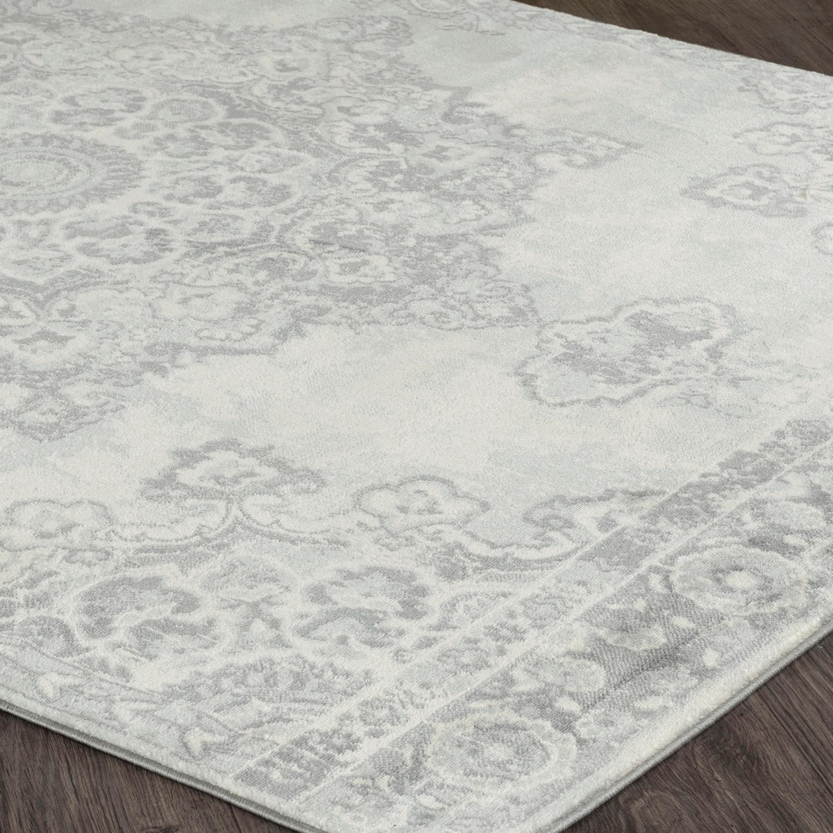 VINTAGE-TEPPICH Lola 200/290 cm Grau - Grau, Textil (200/290cm) - LIVABLISS