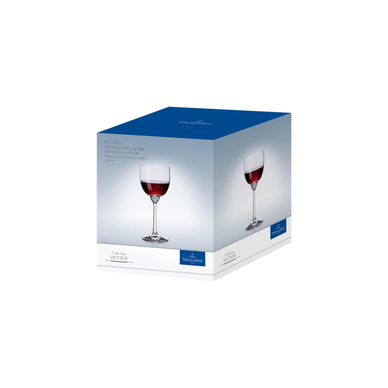 ROTWEINGLÄSER Octavie transparent 280 ml 4er Set - Transparent, Glas (0.28L) - Villeroy & Boch
