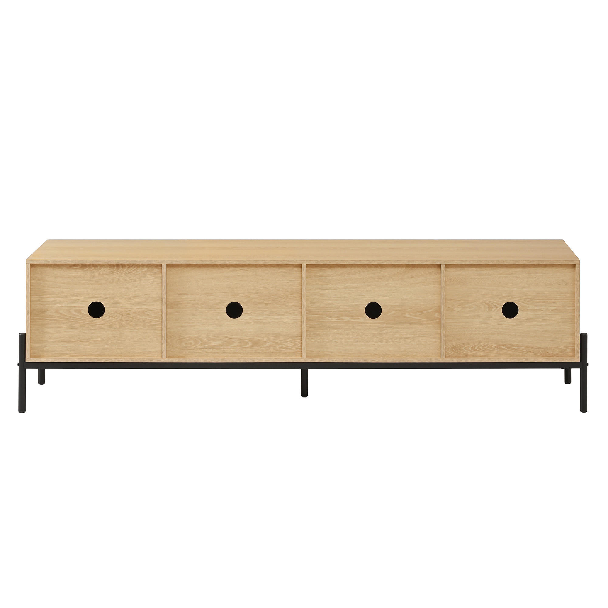 TV-SCHRANK - Ahornfarben, Holzwerkstoff (40/45/163.5cm) - Raumix