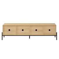 TV-SCHRANK - Ahornfarben, Holzwerkstoff (40/45/163.5cm) - Raumix